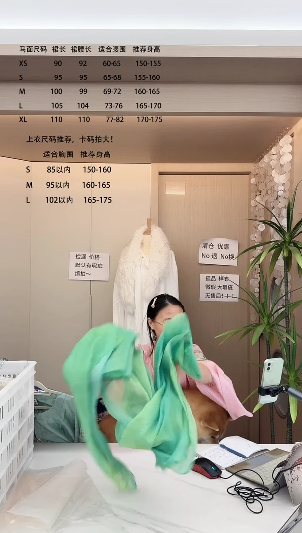 汐舟原创孤品样衣-   6-披帛