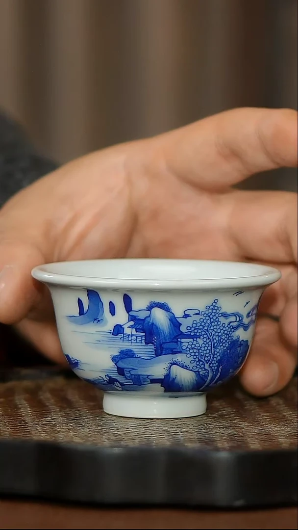 【闪购商品】杯瓷圈陈掌柜严选手绘茶器
