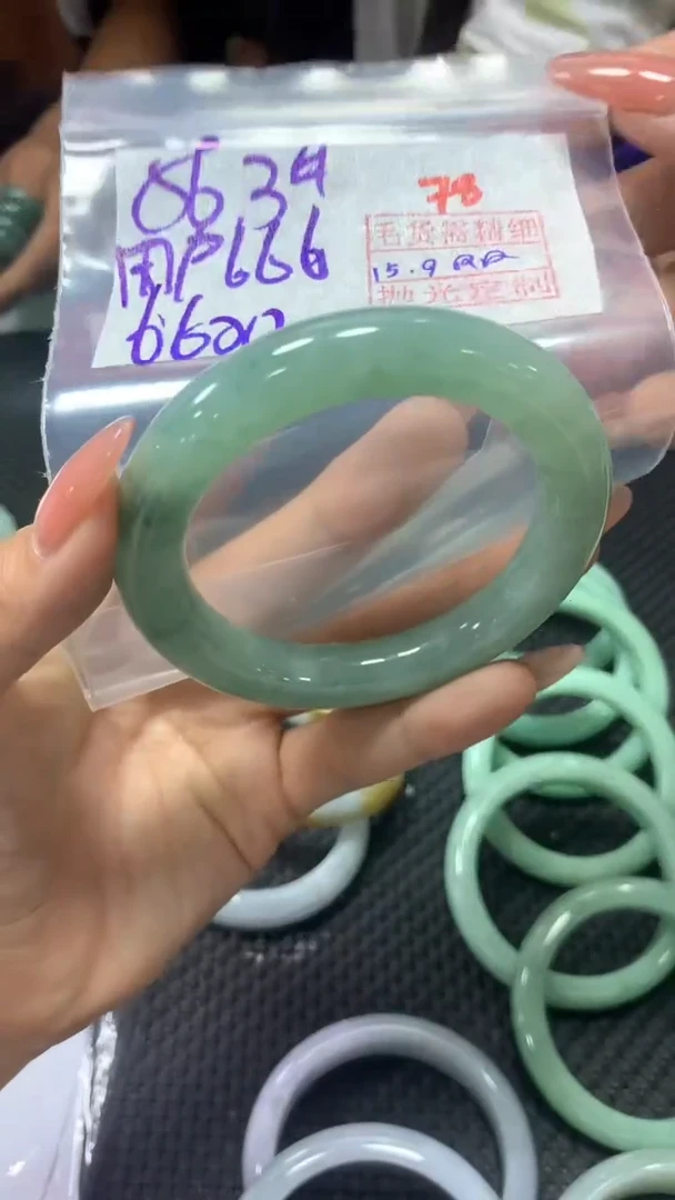 未镶嵌定制翡翠用****778毛货需精细抛光定制+多样性发1+6600