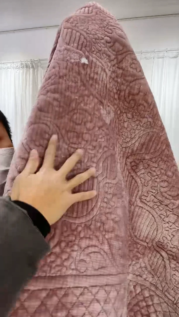 棉160*210绒垫子90号微瑕