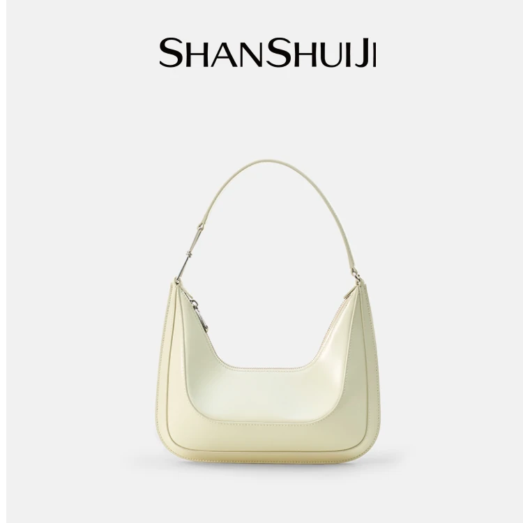 【山水集】跨虹包 头层牛皮涟漪系列简约气质单肩包一秒入夏欧若风