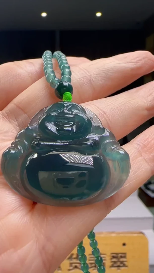 翡翠未镶嵌颈饰YJ@@WS1WX35139