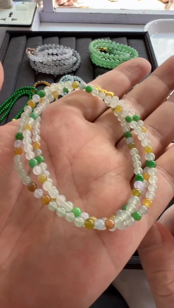 定制翡翠未镶嵌缅甸天然翡翠A货