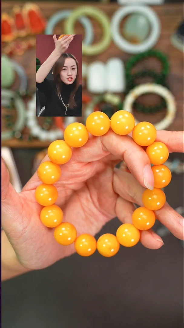 手串蜜蜡未镶嵌王**梦遇见文玩品质回血