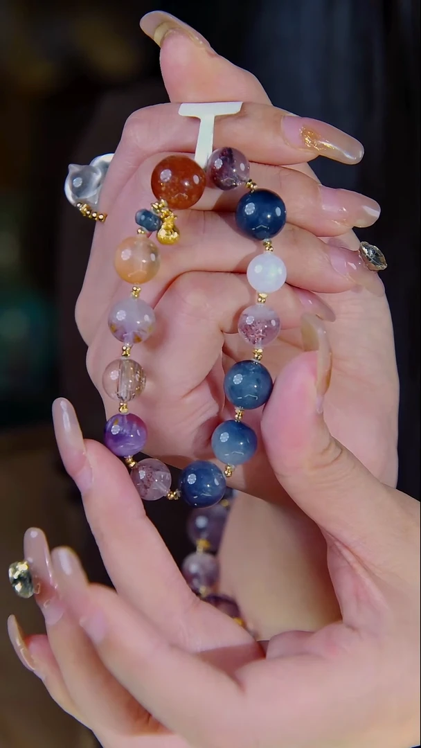 未镶嵌手链水晶多宝