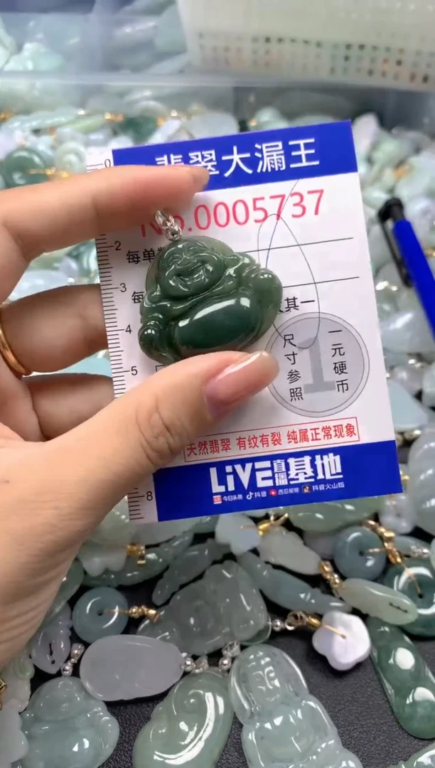 颈饰未镶嵌翡翠5737