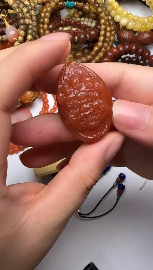 吊坠(不含链)未镶嵌南红玛瑙南红吊坠