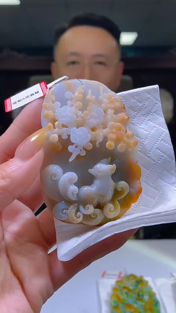 未镶嵌定制翡翠05/1121/W/九尾