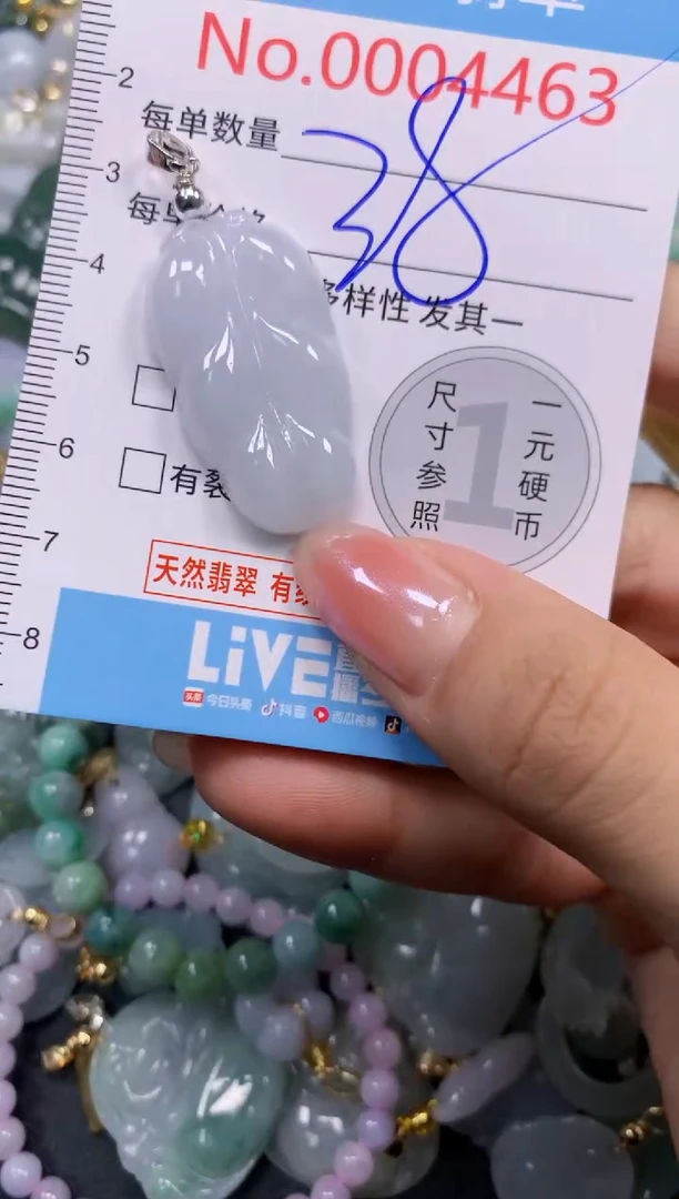 颈饰未镶嵌翡翠4463