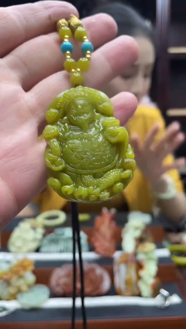 岫玉未镶嵌吊坠·多样性发货*拍一发一
