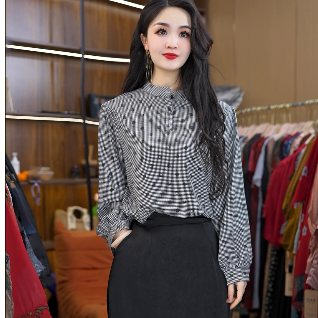 3066-10新款女士小衫上衣