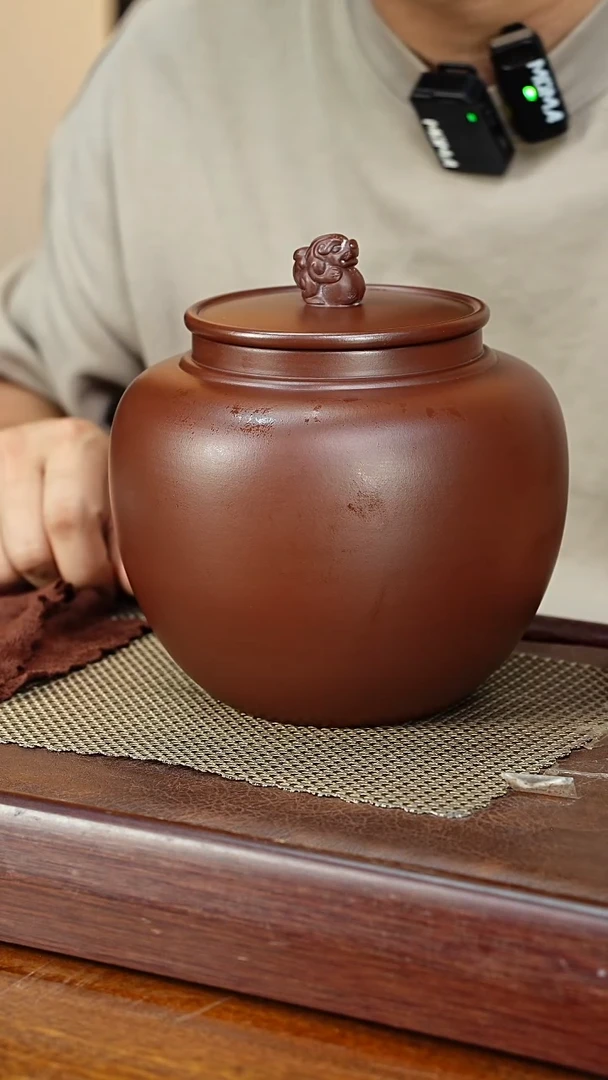 宜兴原矿紫砂茶叶罐