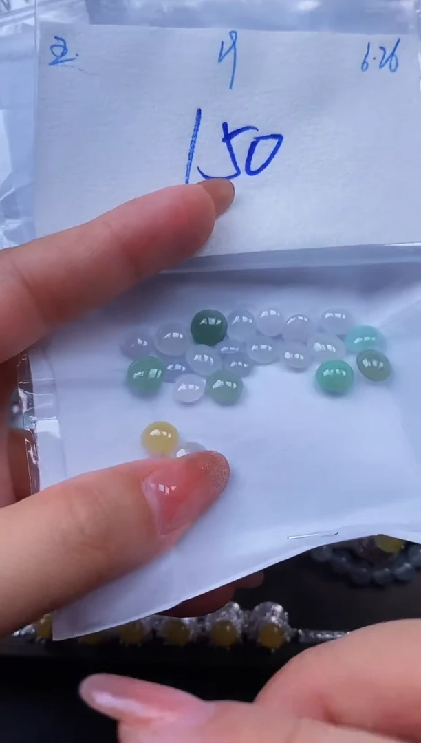 定制翡翠未镶嵌缅甸天然翡翠A货19