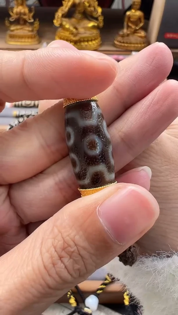 【闪购商品】玛瑙挂件18K金镶嵌吊坠