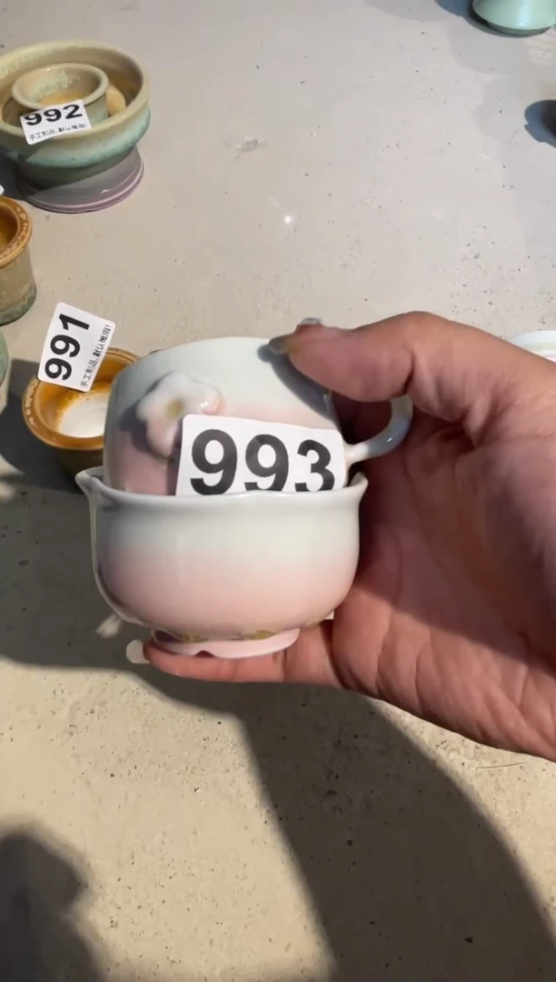 瓷片语**然993小芳花盆链接