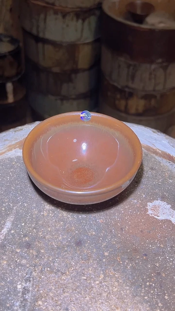 茶盏用****593柴烧建盏主人杯