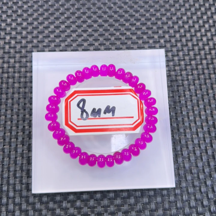 粉红算盘珠8mm手串发一条31I39