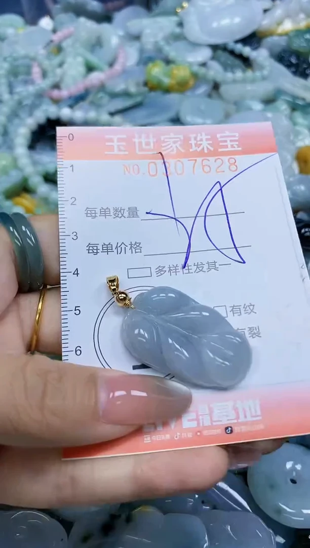 翡翠未镶嵌颈饰闪购0307628