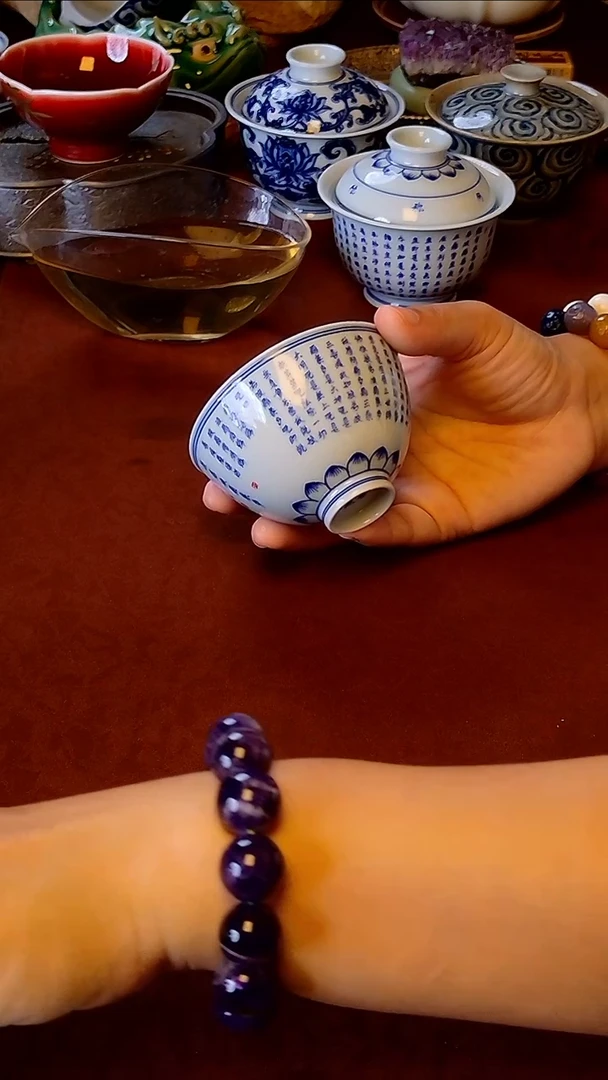 【  手工手绘心经主人杯  】