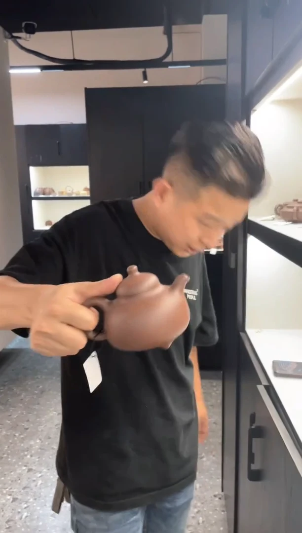 紫砂其他@@EJ13408鲍中岩乳鼎