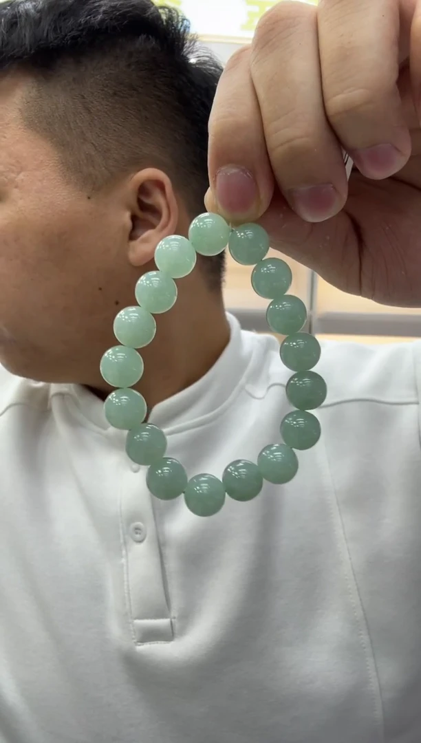 颈饰未镶嵌翡翠@**阳天然翡翠A货孤品一件