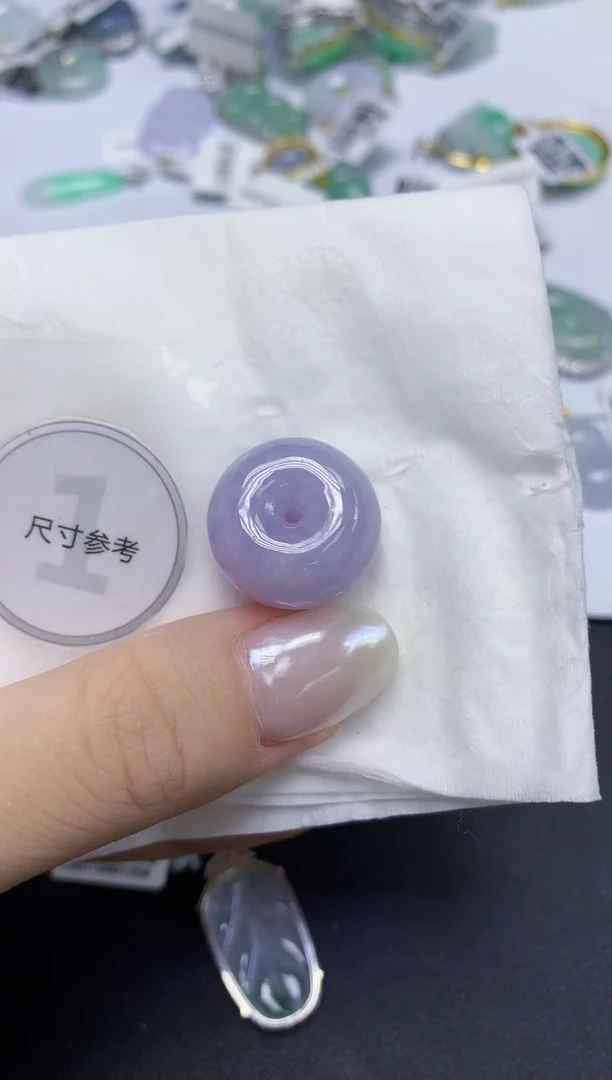 颈饰未镶嵌翡翠天然缅甸翡翠A货多样性发一件