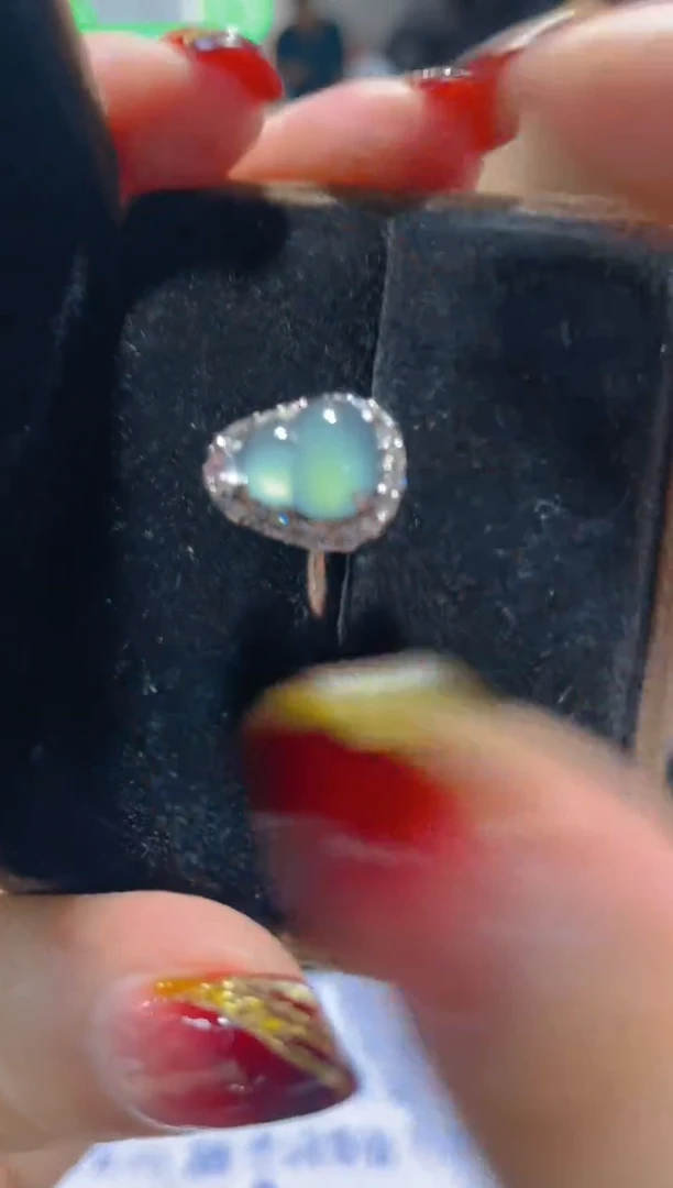 翡翠戒指未镶嵌天然A货翡翠（多样性发货拍一件发件）