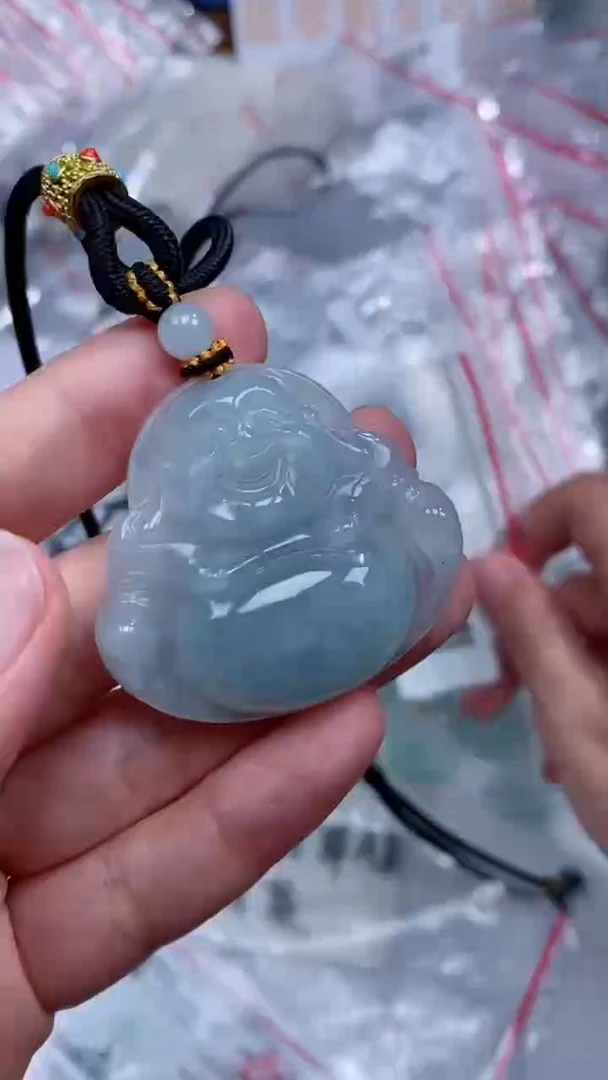 颈饰未镶嵌翡翠吊坠