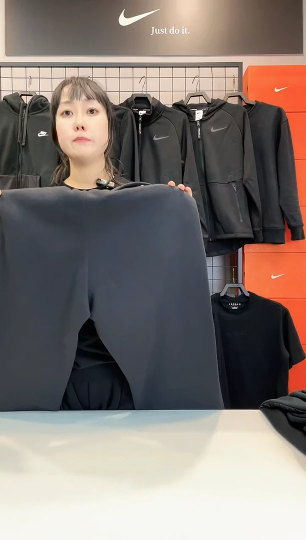 2708 黑色加绒直筒长裤L码130斤-150斤不退换