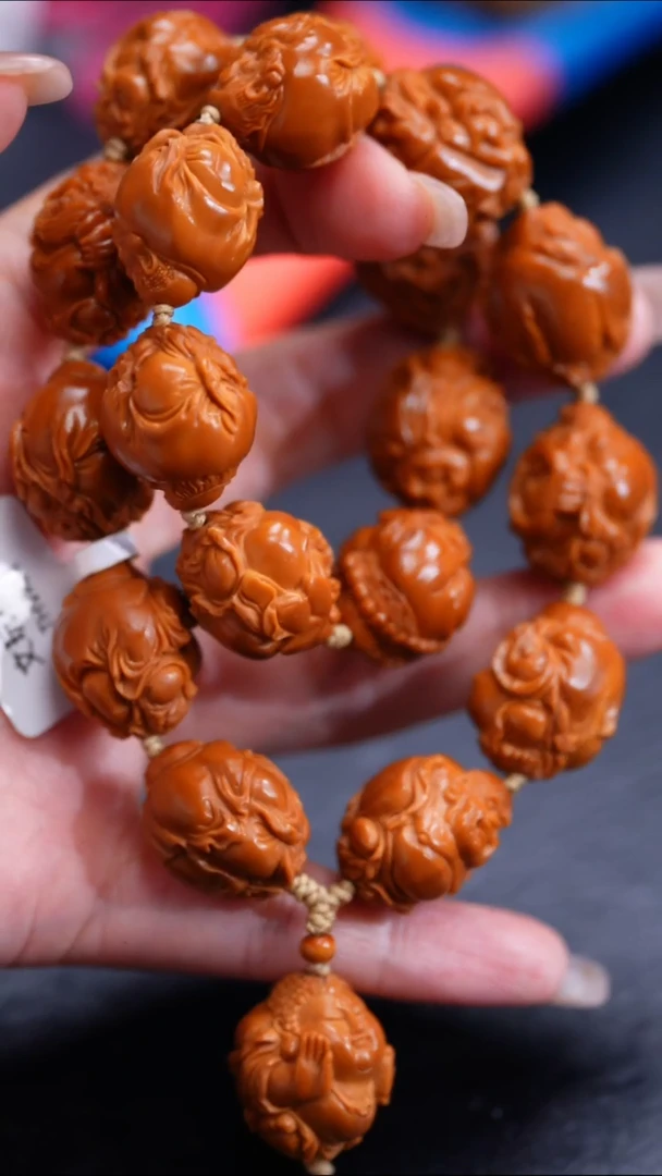 橄榄核手串橄榄核核雕闪购