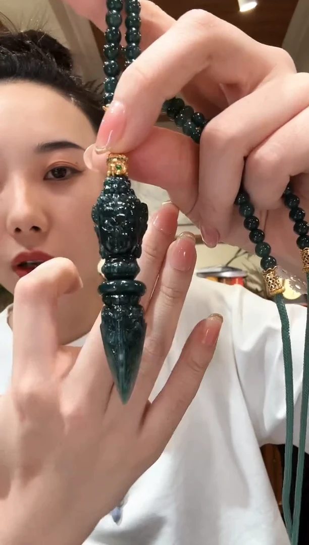 【闪购商品】翡翠颈饰未镶嵌国风