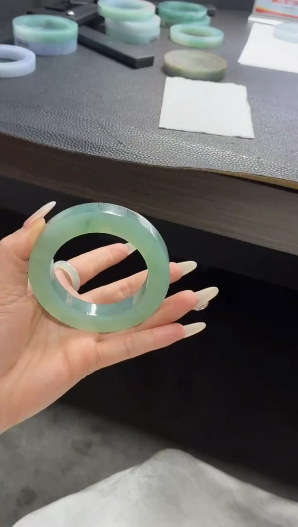 未镶嵌手镯定制翡翠你*辣手镯DDX/发一件