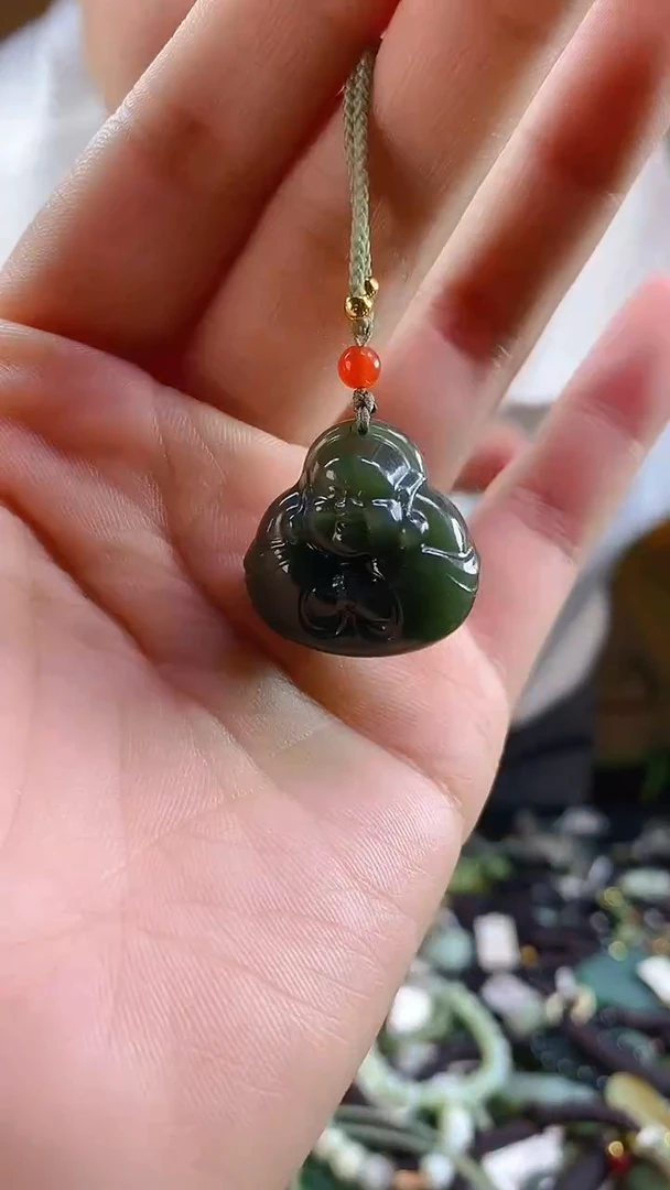 和田玉未镶嵌颈饰多样性发货，拍一发一