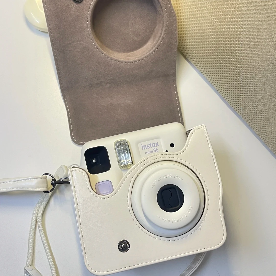 mini8/9/11/12/40/41/7+/7S/SE/25/90/99/SQ1/SQ纯色相机包配肩带