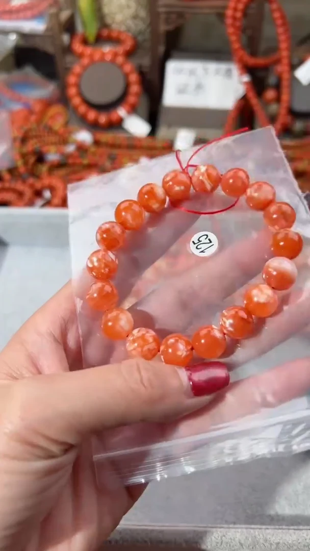 【闪购商品】南红玛瑙手串未镶嵌11