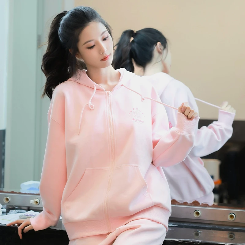 [套装直减29]YKYB春上新黄子韬连帽外套卫衣套Y51NWT043