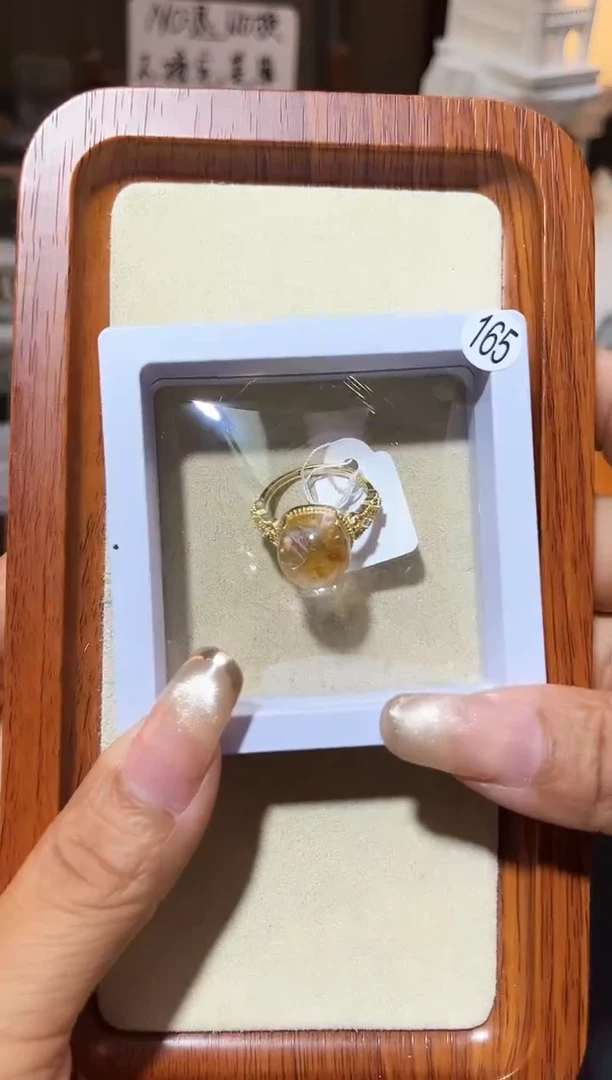 【闪购商品】水晶戒指银S925镶嵌定制