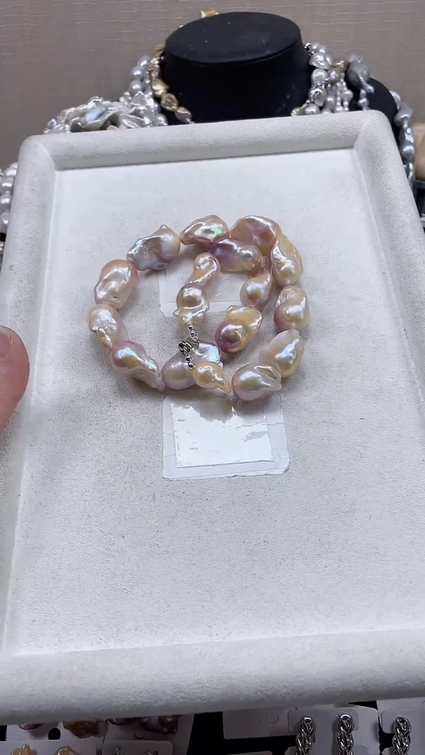 未镶嵌项链淡水珍珠【纯恬饰品】