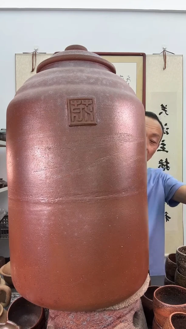 全手工储水罐非遗技艺+托盘