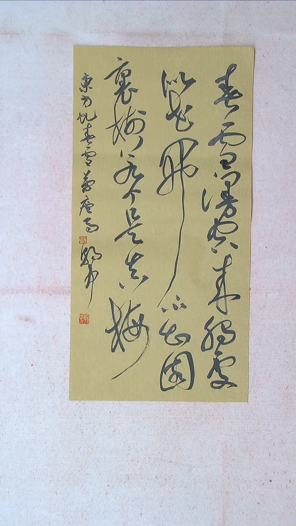 【闪购商品】书法马朝中 江苏宿迁 69*34两平尺