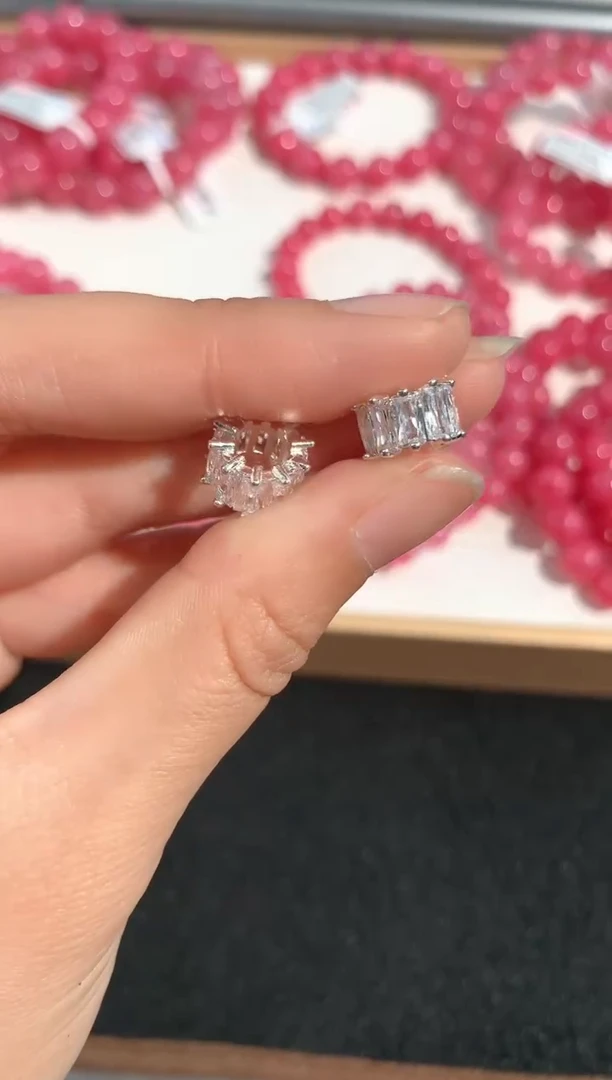 【闪购商品】水晶手链未镶嵌3号大方钻配件（4个一份）