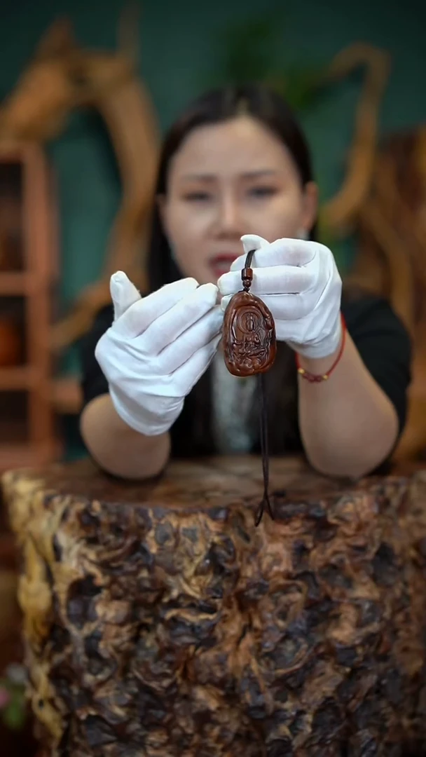 枣木雷击枣木佛牌