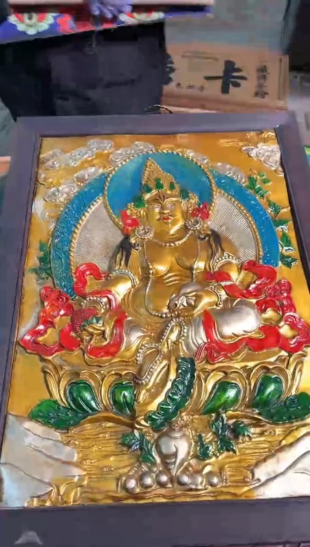 卷轴画天天的唐卡tk160