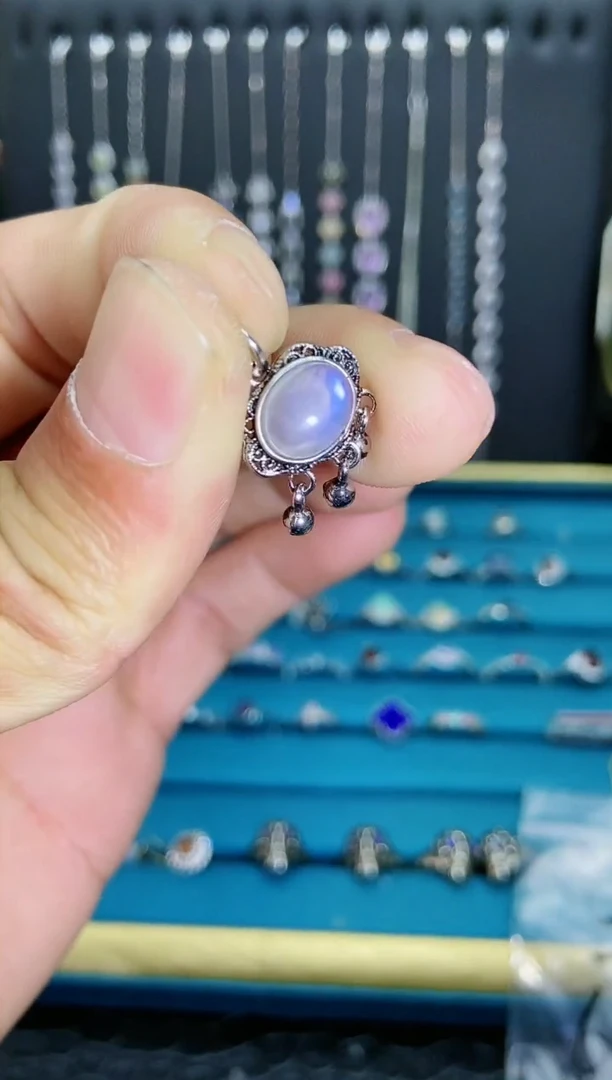 【闪购商品】月光石颈饰银S925镶嵌1212