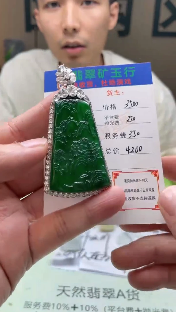 翡翠合金颈饰小****?-净货