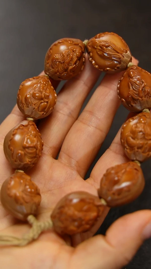 橄榄核手串/手链九林精品核雕