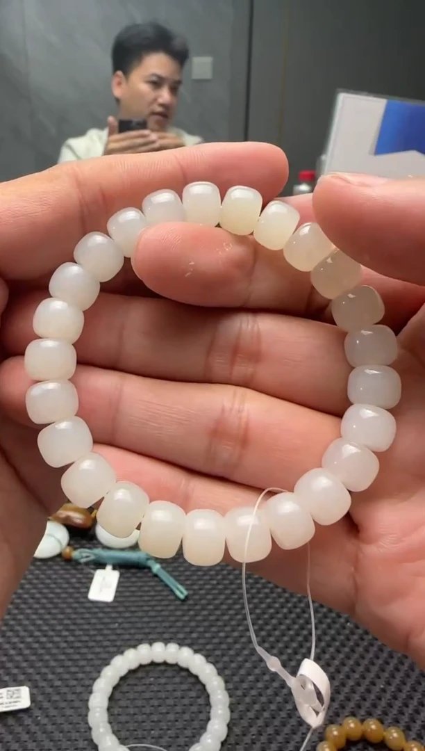 未镶嵌手串和田玉天泰手串卡8x10