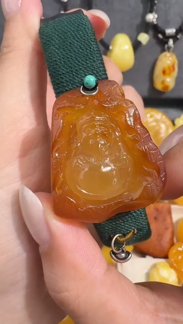 裸石琥珀未镶嵌兔*姐琥珀