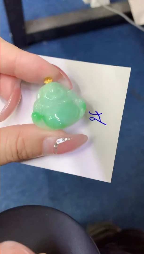 【闪购商品】翡翠颈饰18K金镶嵌00000000000