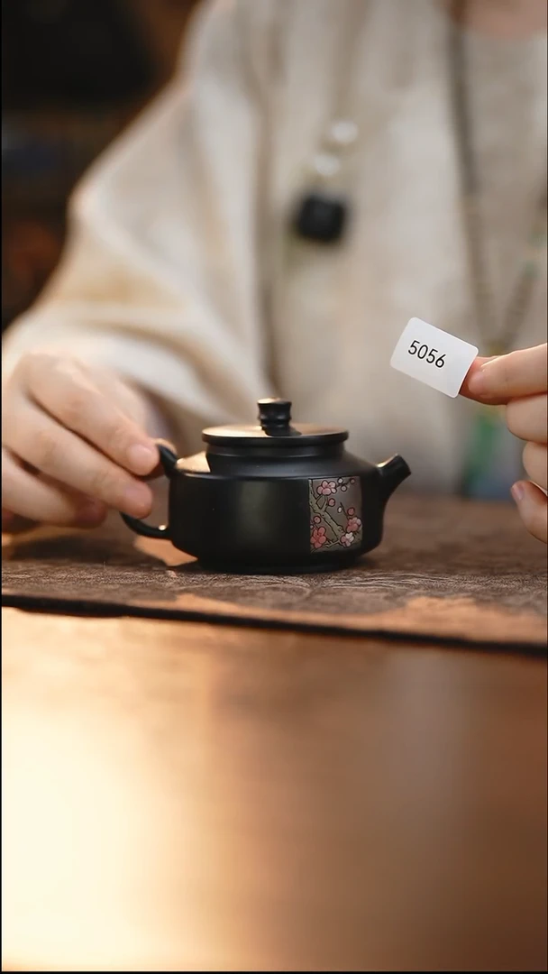 雲梦茶器紫陶茶壶5056